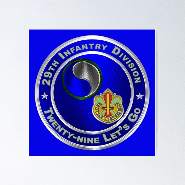 Item preview, 29th Infantry Division designed and sold by SoldierAlways.
