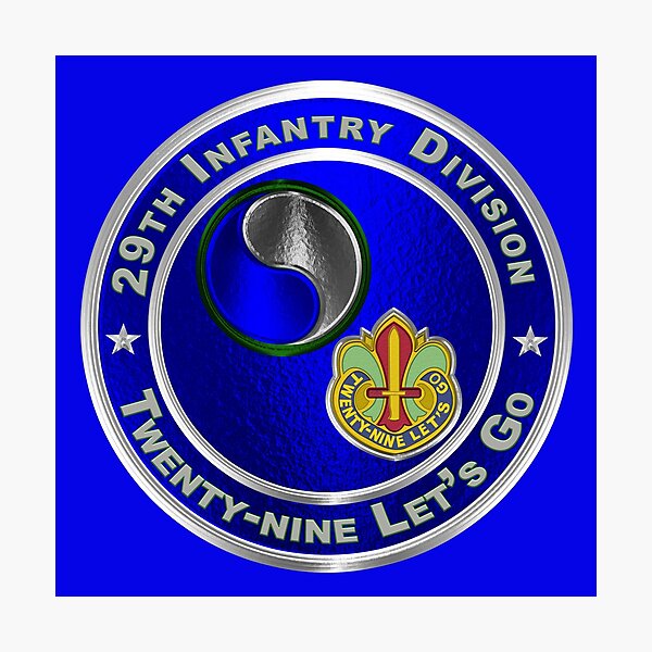 Item preview, 29th Infantry Division designed and sold by SoldierAlways.