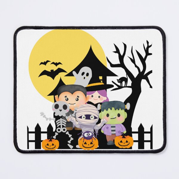 Item preview, Cute Halloween Characters Collection designed and sold by Pixels2Patterns.