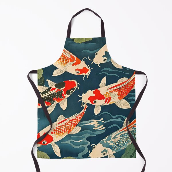 Item preview, Koi Fish in Ukiyo-e Style  designed and sold by RoxanneG.