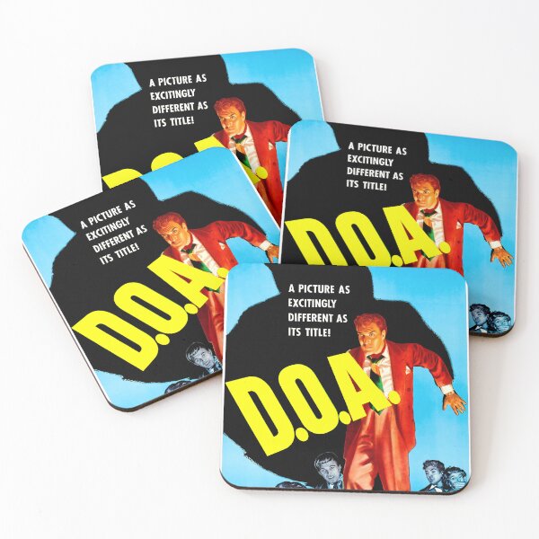 Item preview, D.O.A. Movie Poster 1950 | Film Noir | Cult Movie designed and sold by ArchimedesPrime.