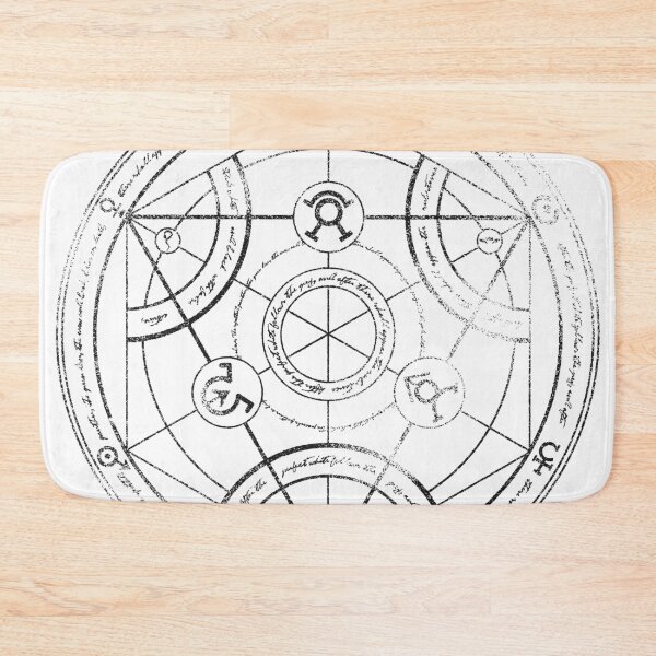 Item preview, Human Transmutation Circle - charcoal designed and sold by RevolutionGFX.
