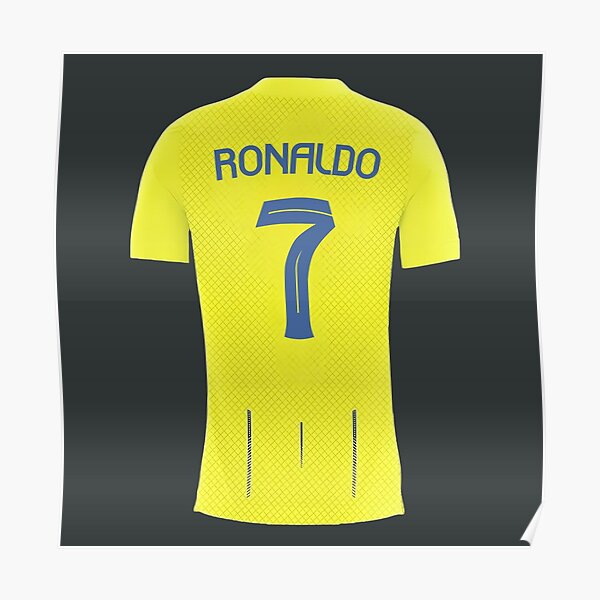 Ronaldo Manchester Jersey Framed Poster for Room & Office(10x13