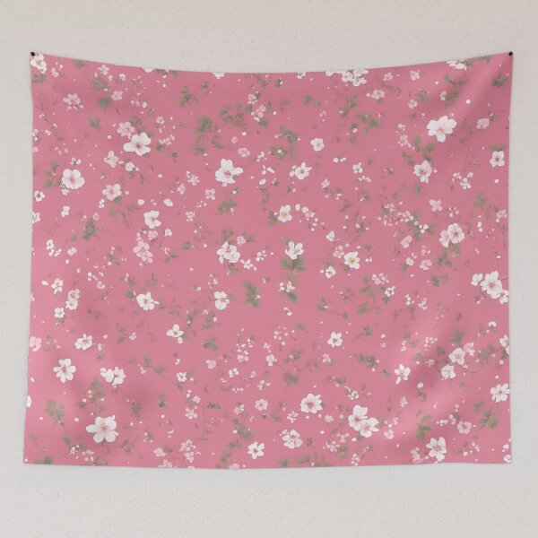 Item preview, Pink Small Flowers Design designed and sold by SeamCraft.