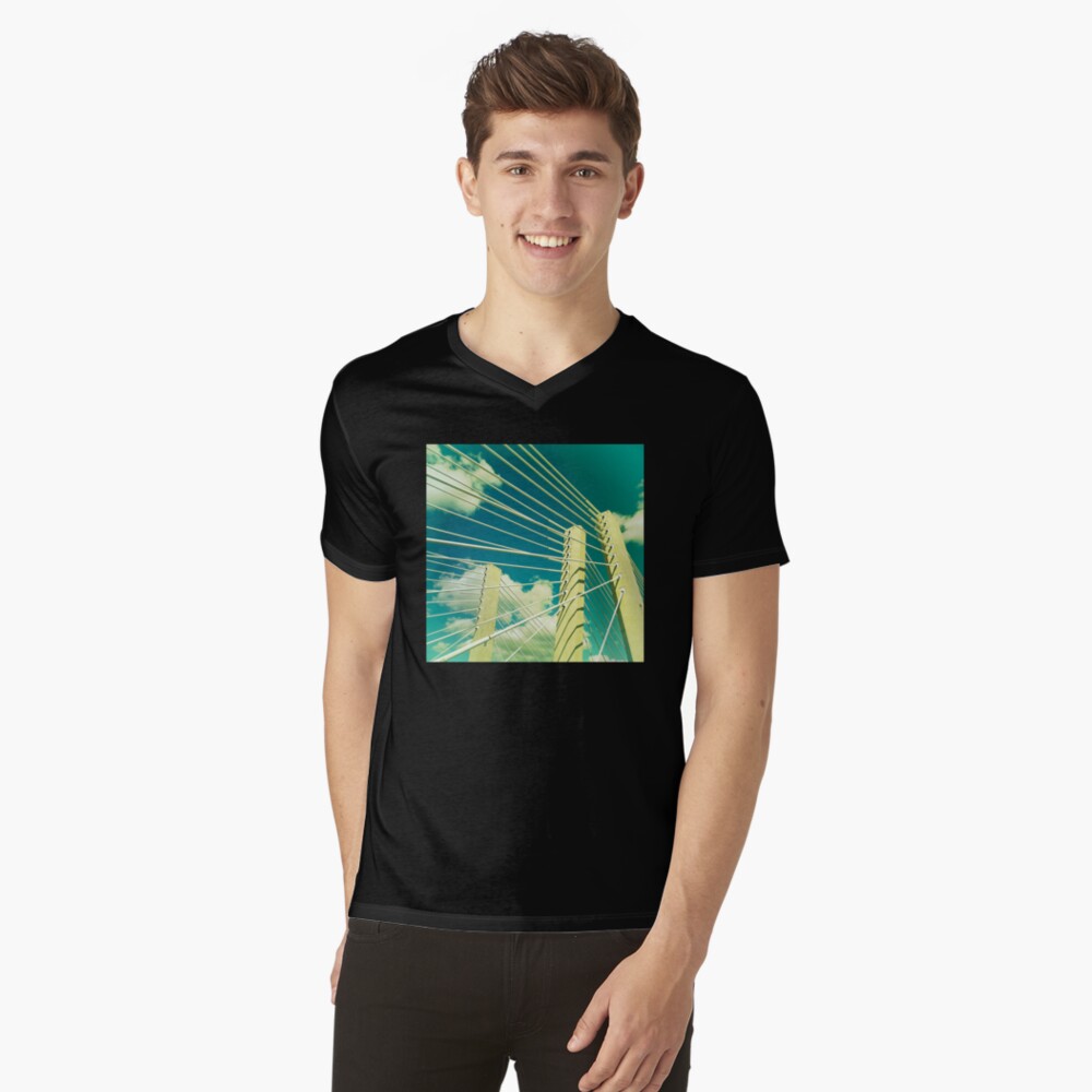 Item preview, V-Neck T-Shirt designed and sold by OneDayArt.