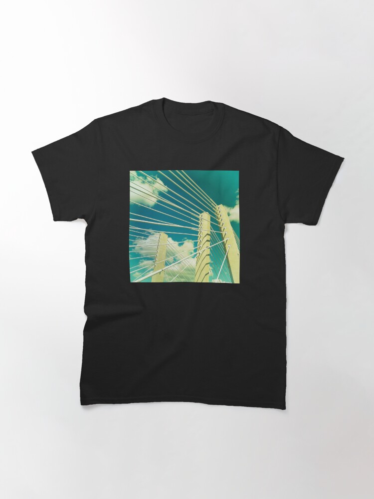 Thumbnail 3 of 7, Classic T-Shirt, Goethals Bridge #3 designed and sold by OneDayArt.