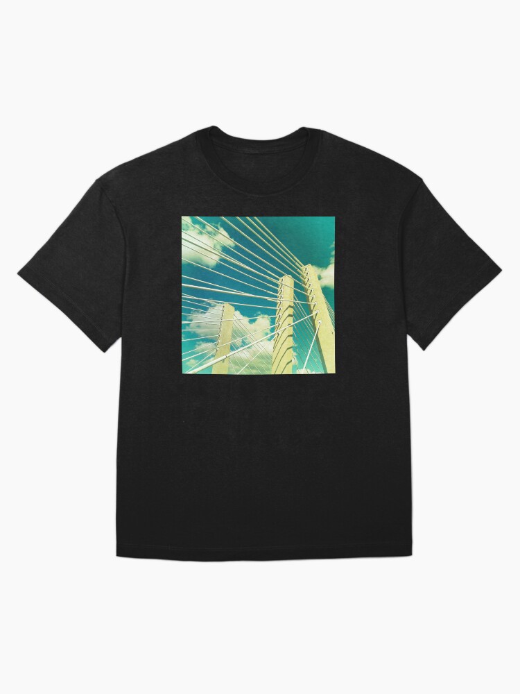Thumbnail 3 of 7, Oversized T-Shirt, Goethals Bridge #3 designed and sold by OneDayArt.