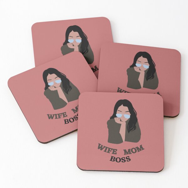 Item preview, Wife Mom Boss, Cute Wife Gift, Mom CEO Crewneck Essential T-Shirt designed and sold by StoreSB.