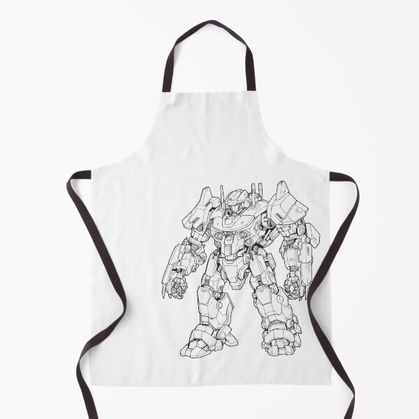 Item preview, Mech robot black and white sketch  designed and sold by TravelCamel.