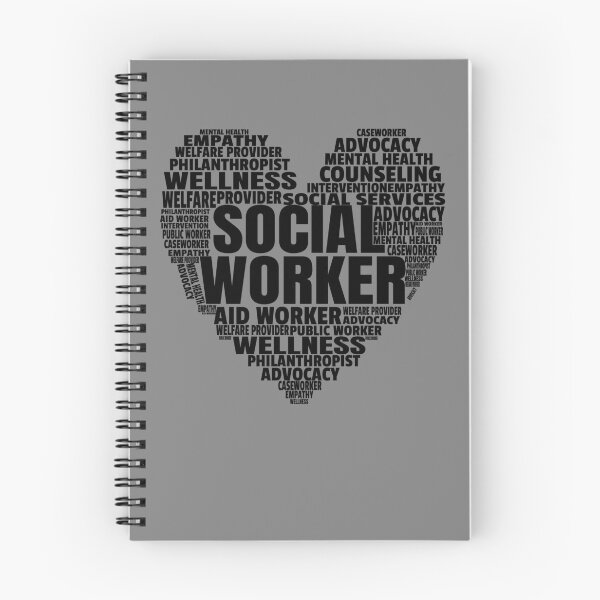 Item preview, Social Worker Word Cloud Heart School Social Worker Gear designed and sold by DynamicDesign.