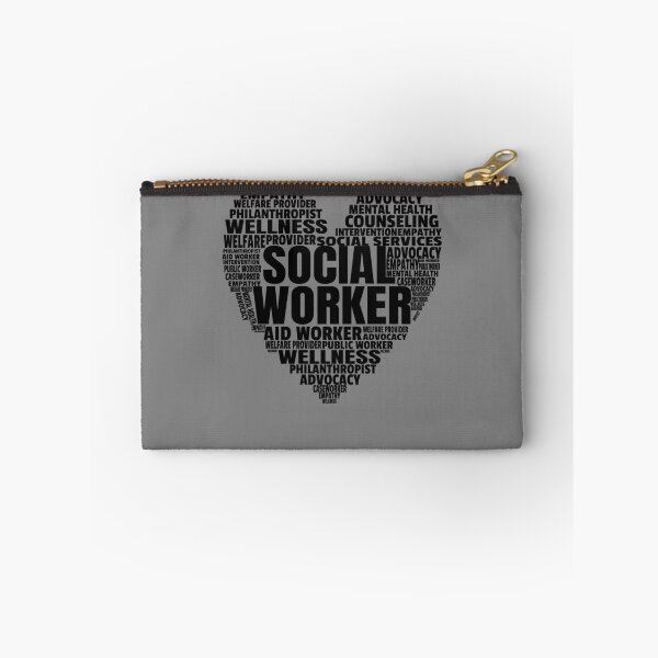 Item preview, Social Worker Word Cloud Heart School Social Worker Gear designed and sold by DynamicDesign.
