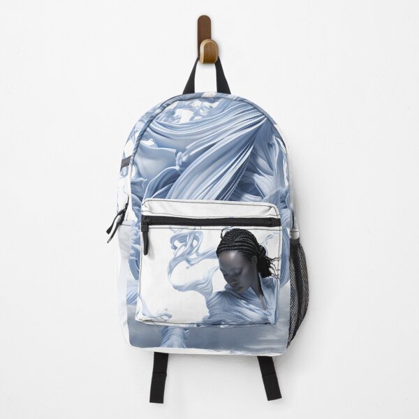 Item preview, Blue And White Abstract Art Dancer designed and sold by PioneerX1.