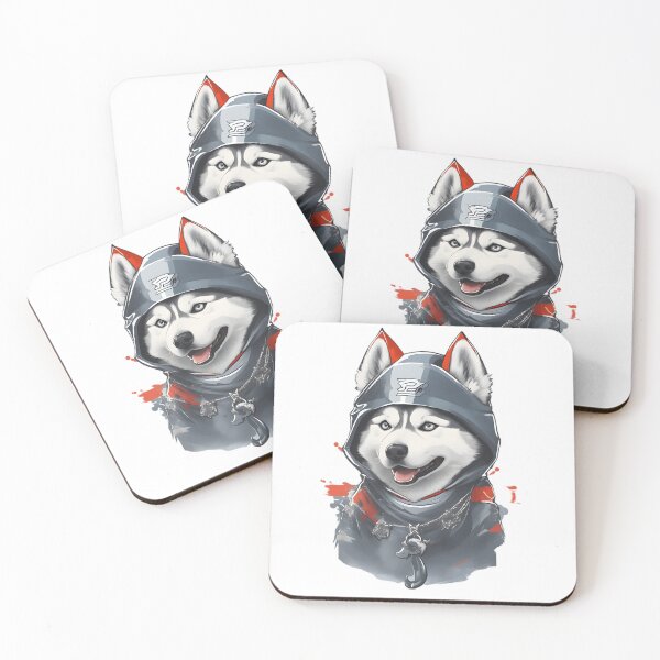 Item preview, Husky Heroes Cute Siberian Husky Dog Warrior . designed and sold by thaifairs.