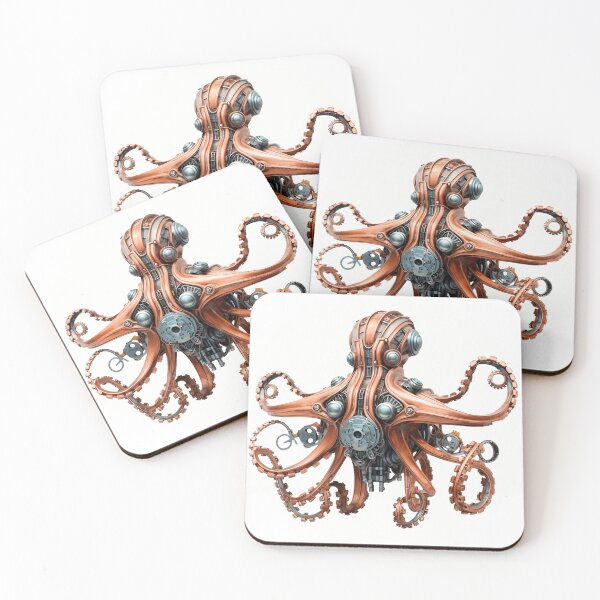 Artikelvorschau, steampunk octopus III entworfen und verkauft von ARTistCyberello.