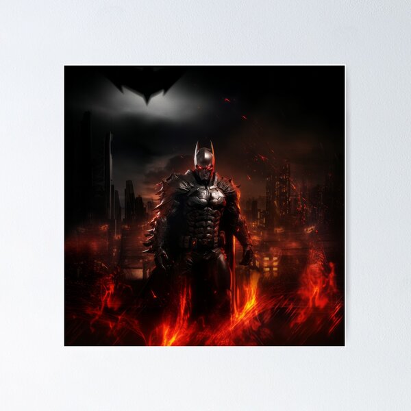 Wall Art Print Batman Arkham City - Flight