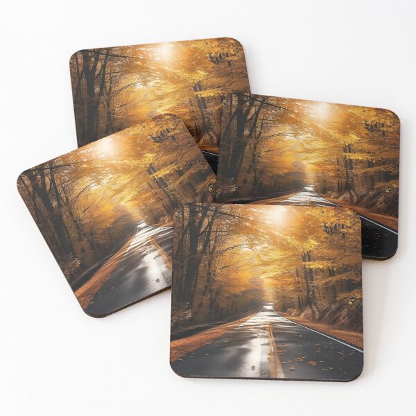Item preview, Stunning Fall country road print designed and sold by dcrc.