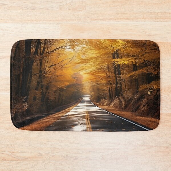 Item preview, Stunning Fall country road print designed and sold by dcrc.