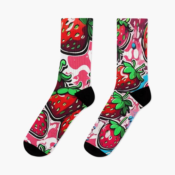 Item preview, Strawberries Pattern designed and sold by SeamCraft.