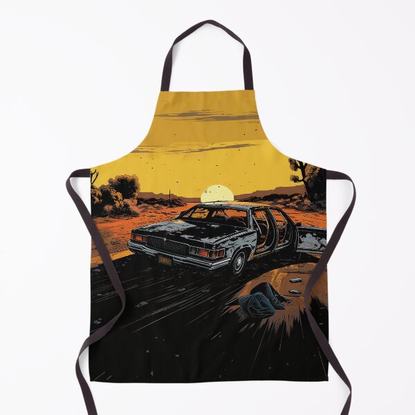 Item preview, Abandoned car in the desert designed and sold by Elayh.