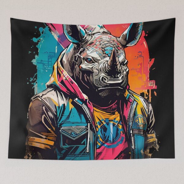 Item preview, Endangered Animals, Black Rhino: Balarabe designed and sold by KnoClothingCo.