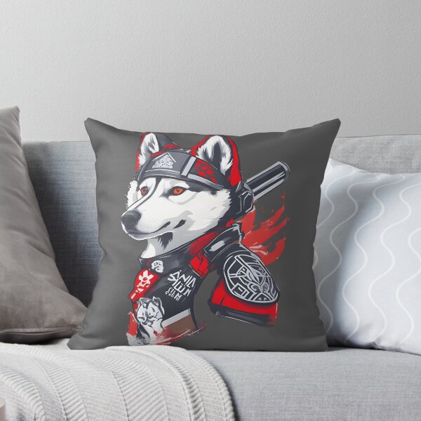 Item preview, Brave Siberian Husky Dog Warrior. designed and sold by thaifairs.