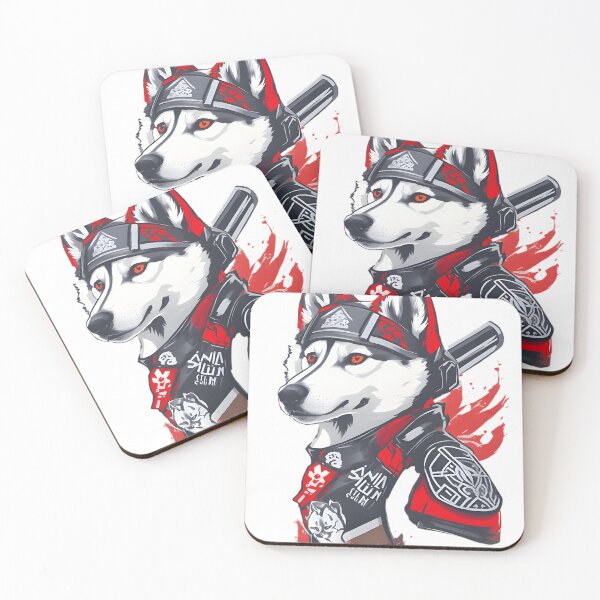 Item preview, Brave Siberian Husky Dog Warrior. designed and sold by thaifairs.