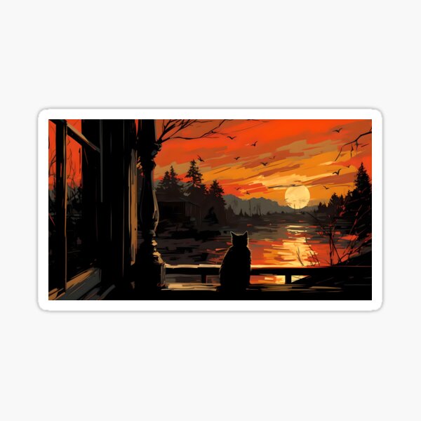 Item preview, Waiting for the Sunset designed and sold by yaakovart.