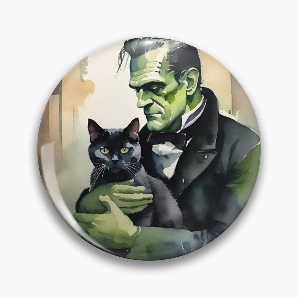 Item preview, a monster and his cat designed and sold by navyblueb.