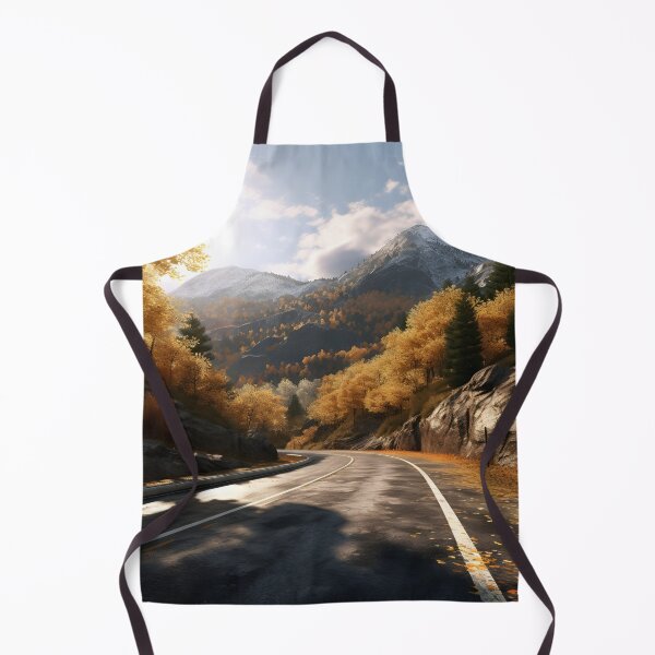 Item preview, stunning fall country mountain road print designed and sold by dcrc.