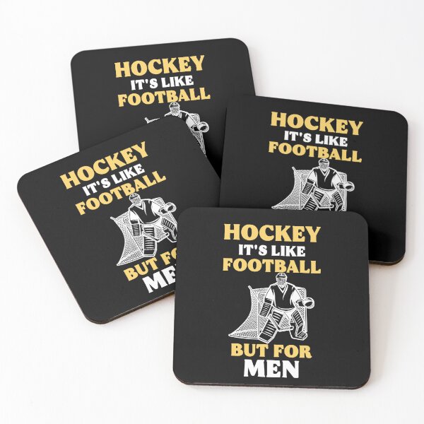Item preview, Hockey It's Like Football But For Men Ice Sport Puck Game Gift designed and sold by TMelonShop.