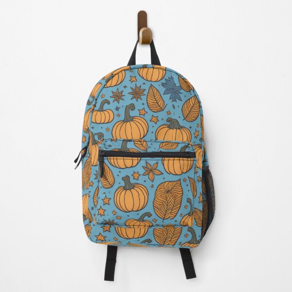 Item preview, Vintage Pumpkins Thanksgiving Autumn Fall Leaves Halloween Gourds Flowers Jack O Lanterns designed and sold by CoffeeIsATrip.