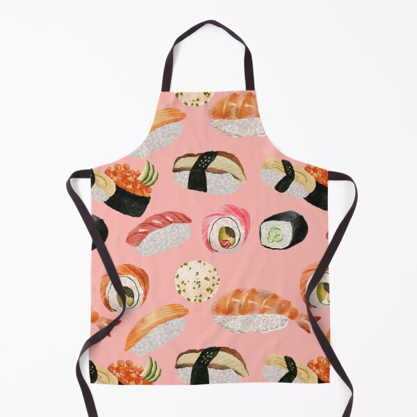Item preview, Sushi Delight: Irresistible Food Pattern designed and sold by sirikanya-mei.