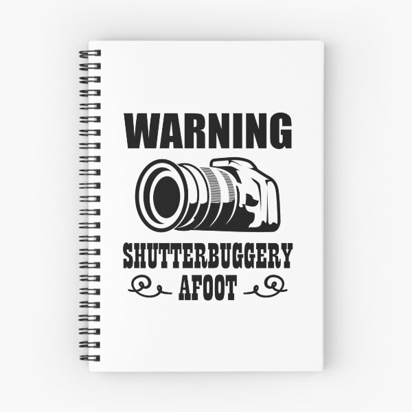 Item preview, Warning Shutterbuggery Afoot designed and sold by mrtraz.