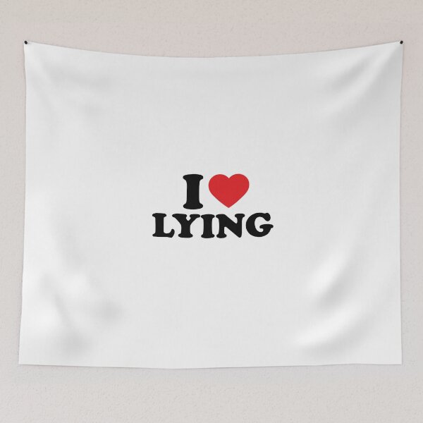 Item preview, I Love Lying designed and sold by LF Store.