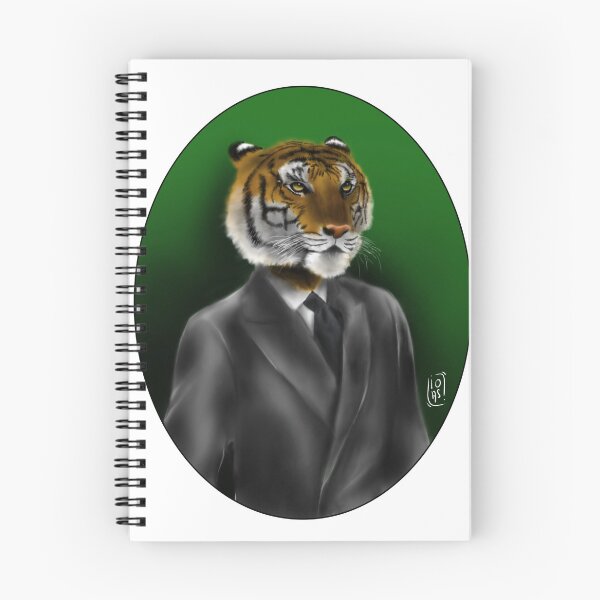 Item preview, Tiger in the suit designed and sold by IguanaOnAStick.