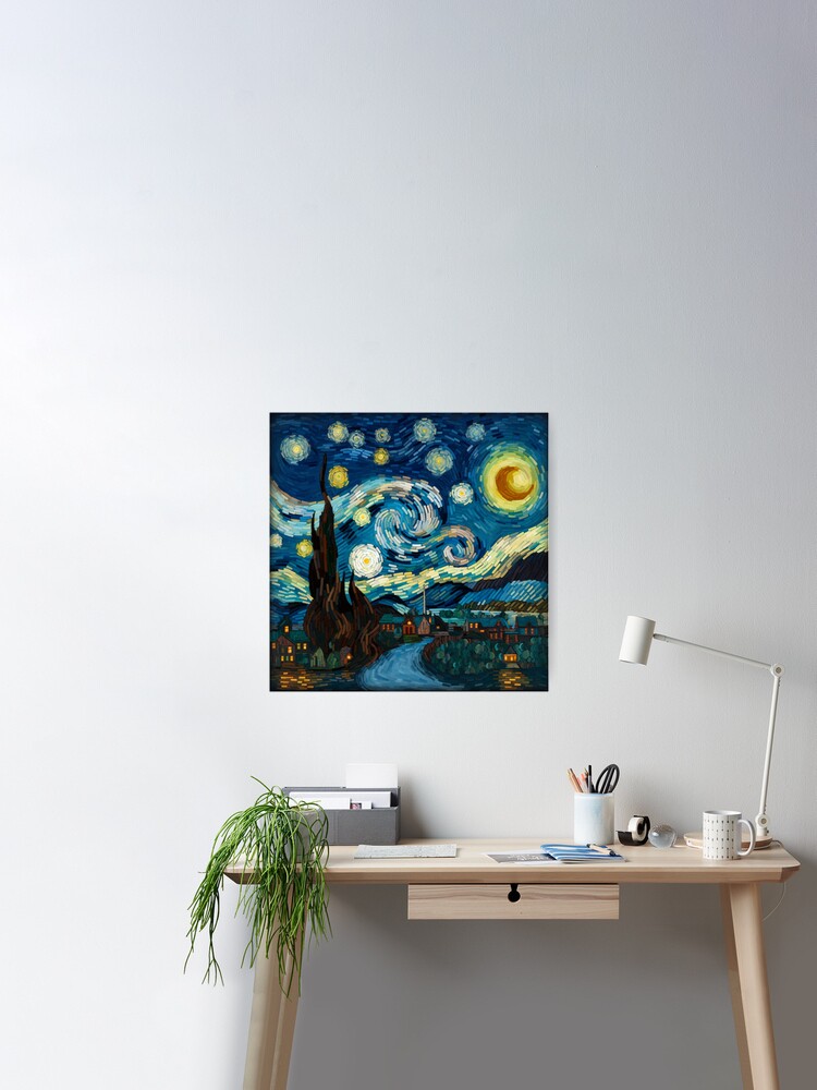 Starry Night Pin Display Banner – Read and Wonder