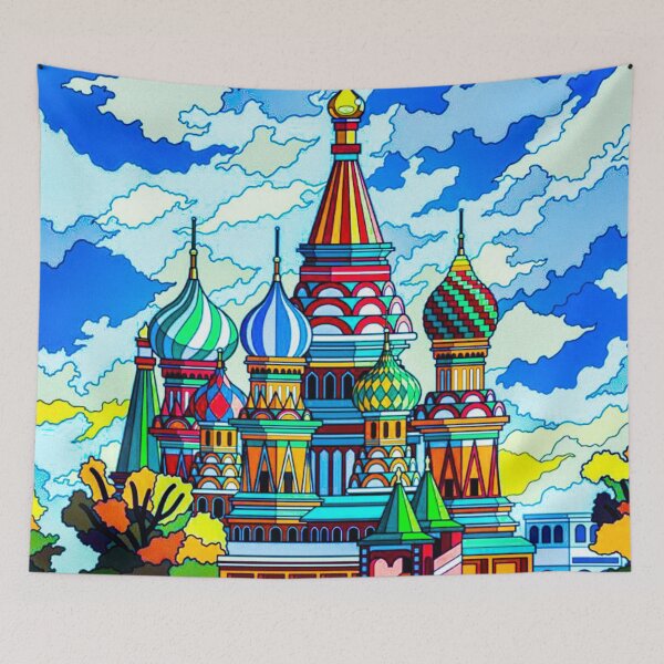 Item preview, Saint Basil's Cathedral Moscow Russia designed and sold by andeliontrends.