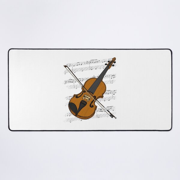 Item preview, Violin Music Notation Violinist String Musician (Colour) designed and sold by doodlerob.
