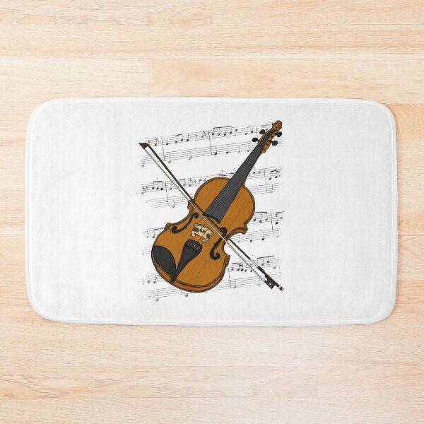 Item preview, Violin Music Notation Violinist String Musician (Colour) designed and sold by doodlerob.
