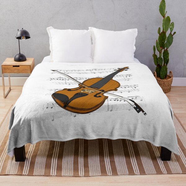 Item preview, Violin Music Notation Violinist String Musician (Colour) designed and sold by doodlerob.
