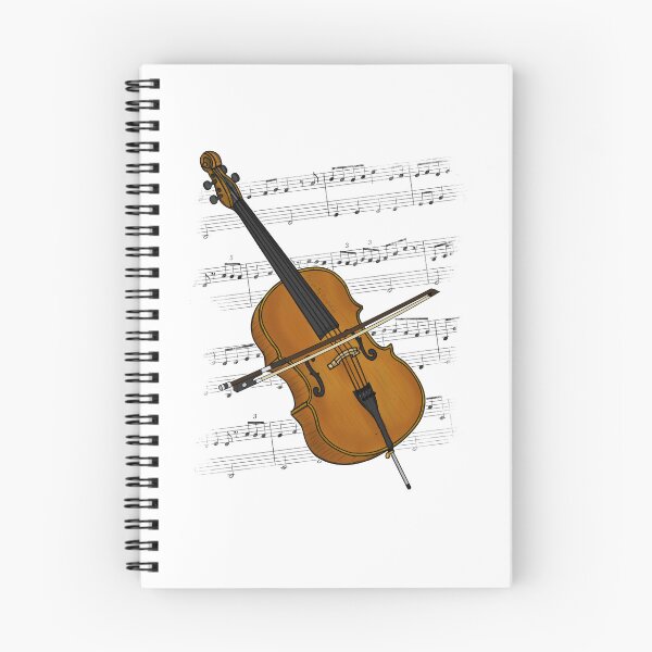 Item preview, Cello Player Music Notation Cellist String Musician (Colour) designed and sold by doodlerob.