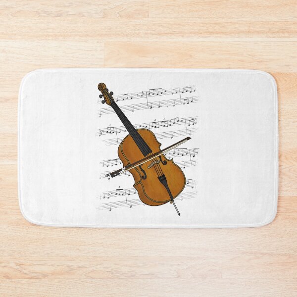 Item preview, Cello Player Music Notation Cellist String Musician (Colour) designed and sold by doodlerob.