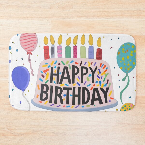 Item preview, Happy Birthday , hbd  designed and sold by ratchawoot.