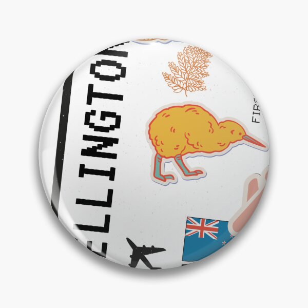 Artikelvorschau, Wellington New Zealand Boarding Pass entworfen und verkauft von funnylifeusa.