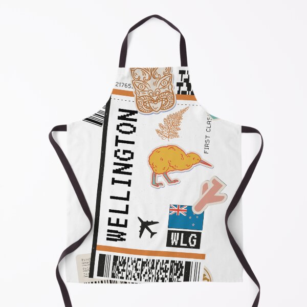 Artikelvorschau, Wellington New Zealand Boarding Pass entworfen und verkauft von funnylifeusa.
