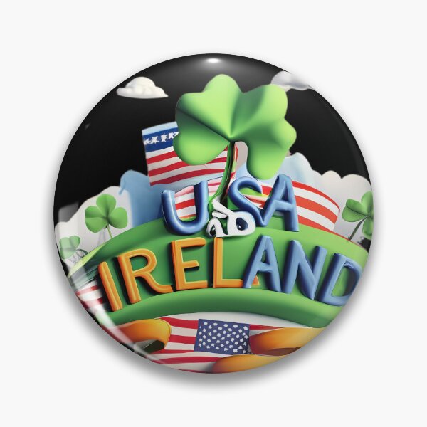 Item preview, Ireland and USA 3 designed and sold by OliDesigns.