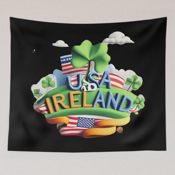 Item preview, Ireland and USA 3 designed and sold by OliDesigns.