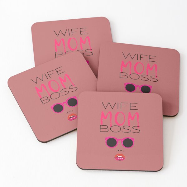 Item preview, Wife Mom Boss, Cute Wife Gift, Mom CEO Crewneck Essential T-Shirt designed and sold by StoreSB.
