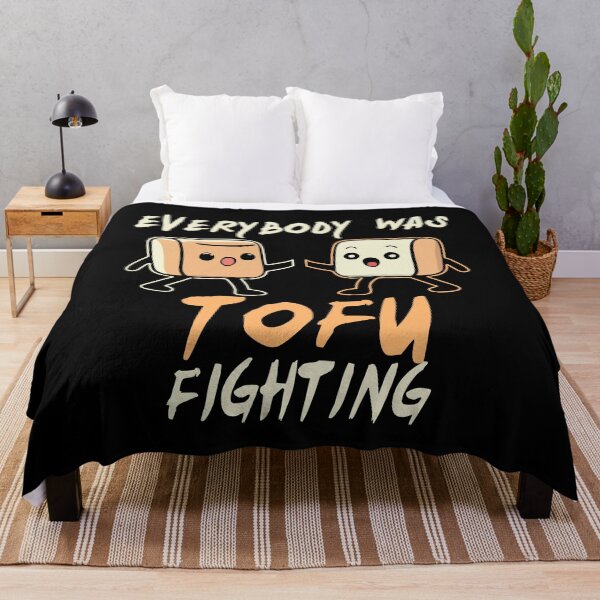 Item preview, Everybody Was Tofu Fighting Funny Veggie Foodie Diet Vegan Gift designed and sold by TMelonShop.