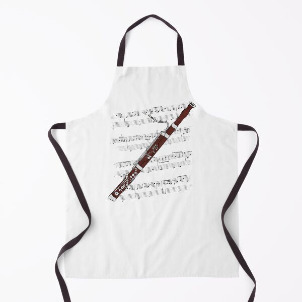 Item preview, Bassoon Player Music Notation Bassoonist Woodwind Musician (Colour) designed and sold by doodlerob.